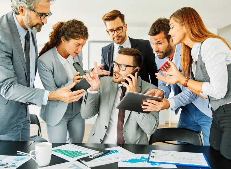A leadership team